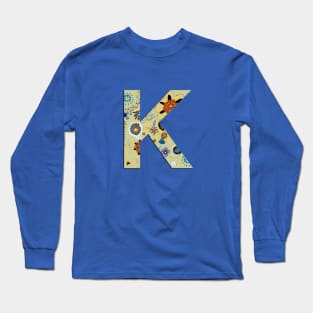 Monogram letter K Long Sleeve T-Shirt